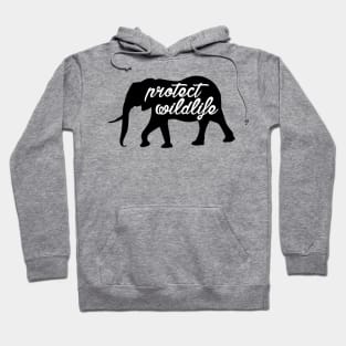 protect wildlife - elephant Hoodie